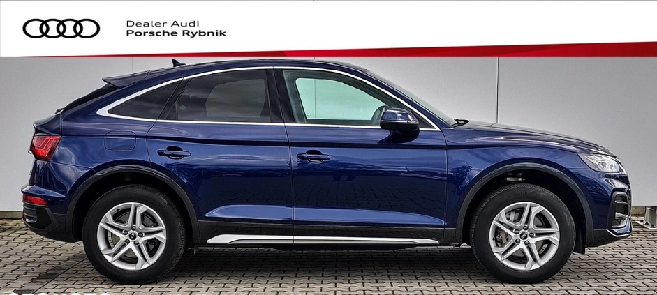 Audi Q5 Sportback cena 215900 przebieg: 22700, rok produkcji 2022 z Rybnik małe 596